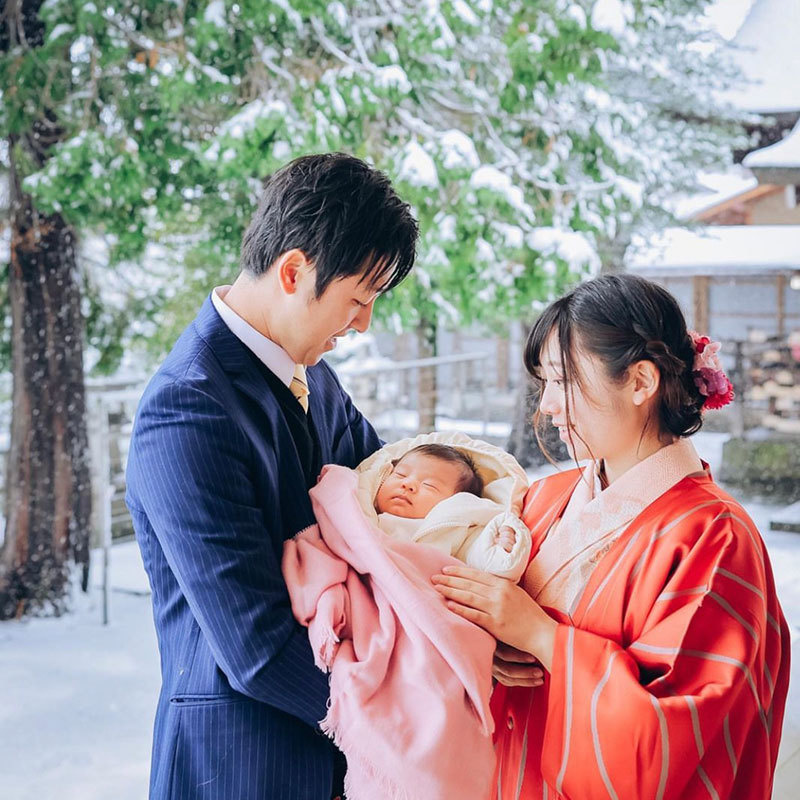 米子市お宮参り100日祝い02